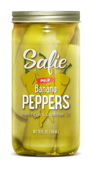 SAFIE: Mild Banana Peppers, 26 oz