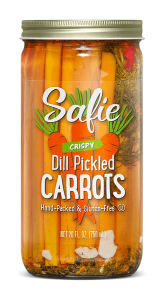 SAFIE: Crispy Dill Pickled Carrots, 26 oz