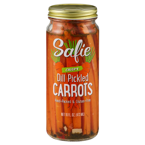 SAFIE: Crispy Dill Pickled Carrots, 16 oz