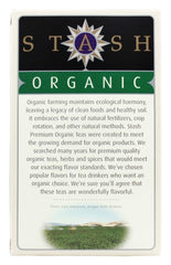 STASH TEA: Organic White Tea with Mint 18 Tea Bags, 0.8 oz