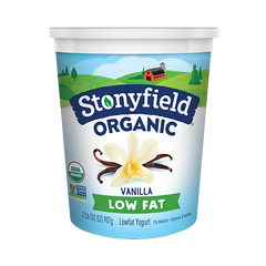 STONYFIELD: Organic Lowfat French Vanilla Yogurt, 32 oz