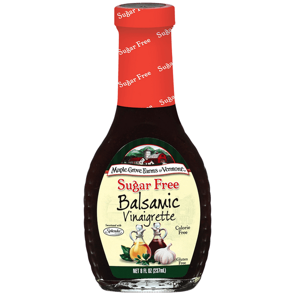 MAPLE GROVE: Sugar Free Balsamic Vinaigrette Dressing, 8 oz