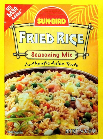 SUNBIRD: Fried Rice Seasoning Mix, 0.74 oz