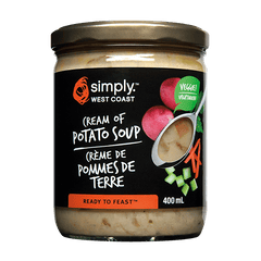 SIMPLY WEST COAST SEAFOOD: Cream of Potato Soup, 400 ml