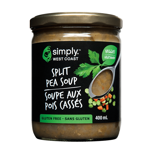 SIMPLY WEST COAST SEAFOOD: Split Pea Soup, 400 ml