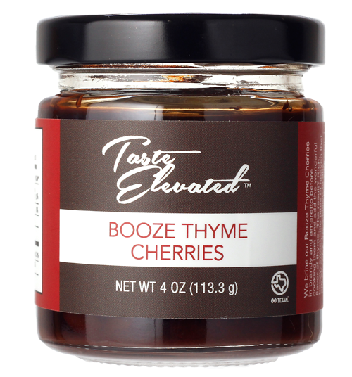 TASTE ELEVATED: Cherries Booze Thyme, 4 oz