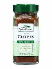 THE SPICE HUNTER: 100% Organic Cloves Ground, 1.6 oz