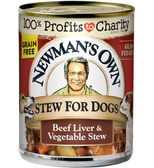 NEWMANS OWN ORGANIC: Dog Food Beef Liver & Vegetable Stew, 12 oz