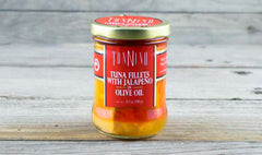 TONNINO: Tuna Fillets with Jalapeno in Olive Oil, 6.7 oz