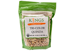KINGS PRIVATE LABEL: Organic Tri Color Quinoa, 16 oz