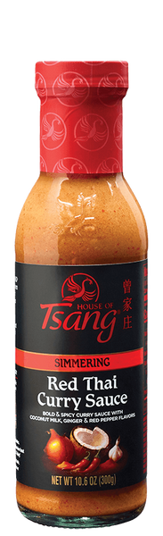 HOUSE OF TSANG: Sauce Red Curry Thai, 10.6 oz