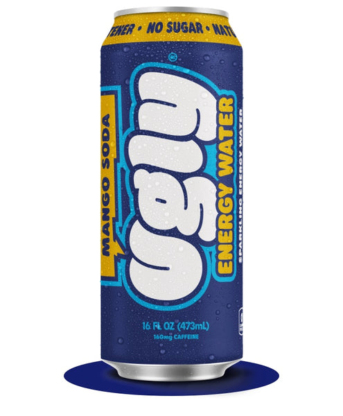 UGLY: Water Sparkling Mango Energy, 16 fo