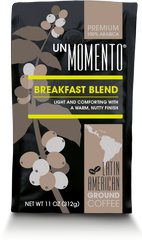 UN MOMENTO: Breakfast Blend Ground Coffee, 11 oz