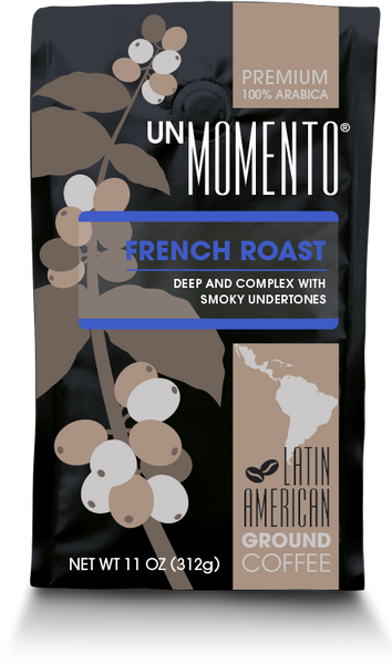 UN MOMENTO: French Roast Ground Coffee, 11 oz