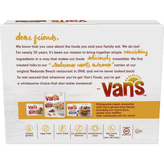 VANS: Gluten Free Chocolate Chip Snack Bars, 6.2 oz