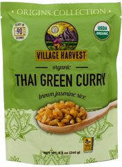 VILLAGE HARVEST: Curry RTE Thai Green Organic, 8.5 oz