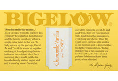 BIGELOW: Chamomile Vanilla Honey Herbal Tea 20 Bags, 1.28 oz