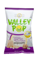 VALLEY POP: Popcorn Garlic Parmesan, 6.5 oz