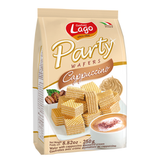 GASTONE LAGO: Cappuccino Wafers Party Bag, 8.82 oz