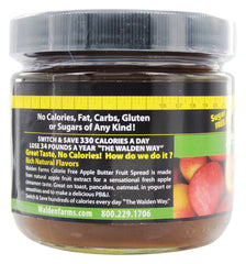 WALDEN FARMS: Calorie Free Apple Butter Fruit Spread, 12 oz