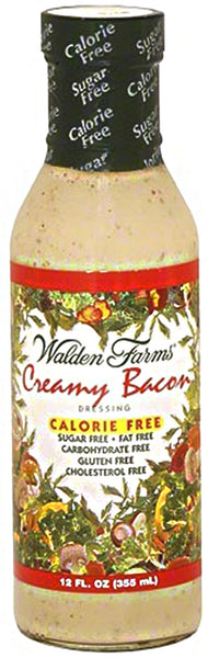 WALDEN FARMS: Sugar Free Dressing Creamy Bacon, 12 Oz