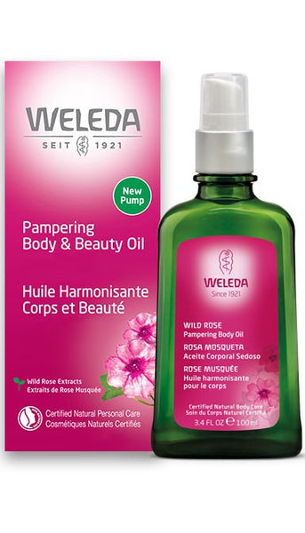 WELEDA: Body Oil Wild Rose, 3.4 fo