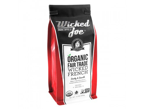 WICKED JOE COFFEE: Coffee Wicked French Wholebean, 12 oz