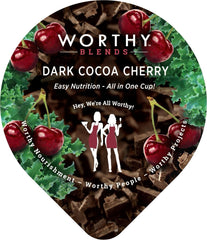 WORTHY BLENDS: Super Blendie Dark Cocoa Cherry, 8.2 oz