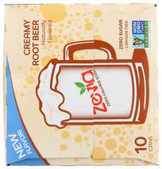 ZEVIA: Soda Root Beer Creamy, 120 fo