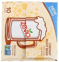 ZEVIA: Soda Root Beer Creamy, 120 fo